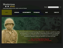 Tablet Screenshot of domingomonterrosa.com