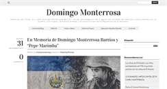 Desktop Screenshot of domingomonterrosa.info