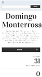 Mobile Screenshot of domingomonterrosa.info